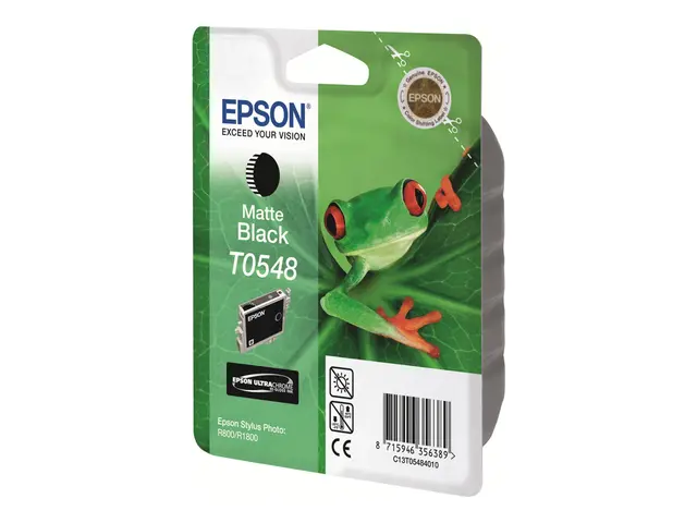Epson T0548 - 13 ml - matt svart - original - blister - blekkpatro...