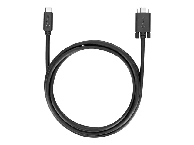 Targus - USB-kabel 24 pin USB-C (hann) til skrubar 1 m svart