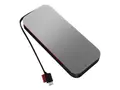 Lenovo Go USB-C Laptop - Str&#248;mbank 1 x batteri - litiumpolymer - 20000 mAh - 74 Wh - tordensvart