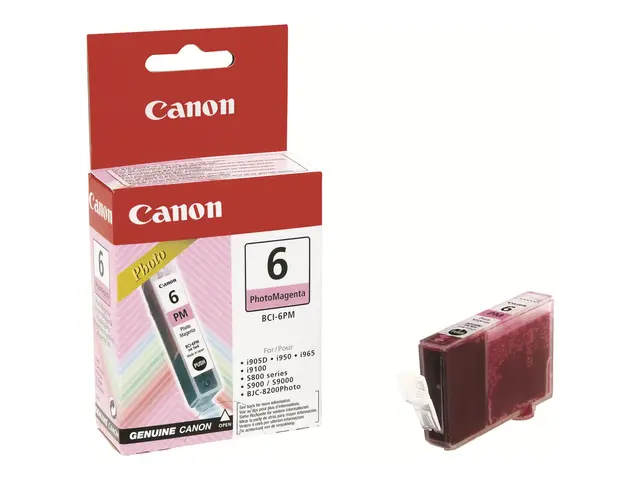 Canon BCI-6PM - Fotomagenta - original - blekkbeholder - for i90X,...