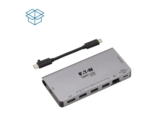 Eaton Tripp Lite Series USB C Docking Station Hub 4k w/ HDMI, Gbe ...