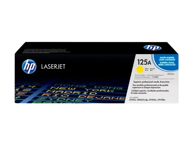 HP 125A - Gul original LaserJet tonerpatron (CB542A) for Color CM1...