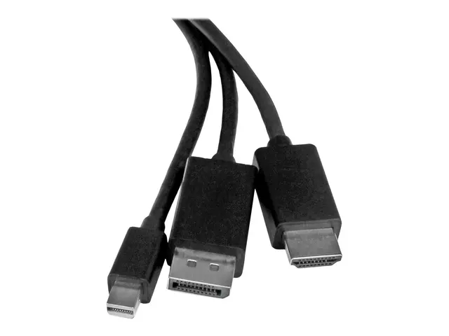 StarTech.com 2m 6 ft HDMI, DisplayPort or Mini to HDMI Converter C...
