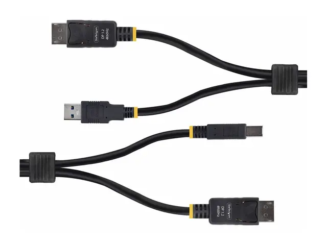 StarTech.com 10ft (3m) DisplayPort and USB 5Gbps KVM Cable - Tasta...