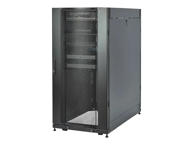 Startech 25U Server Rack Cabinet, 4 Post Adjustable Depth 7" to 35...