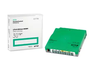 HPE Ultrium WORM Data Cartridge LTO Ultrium WORM 8 - 12 TB / 30 TB - påskrivningsetiketter - grønn - for StoreEver LTO-8 Ultrium 30750, LTO-8 Ultrium 30750 TAA
