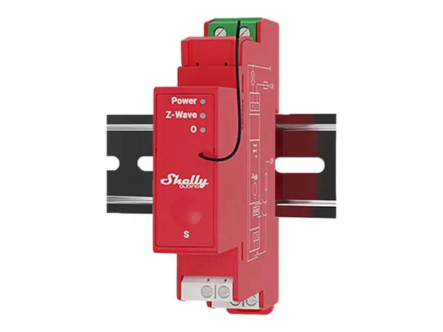 Shelly Wave Pro - Smartsvitsj - 1 kanal - trådløs - Z-Wave - 868.4...