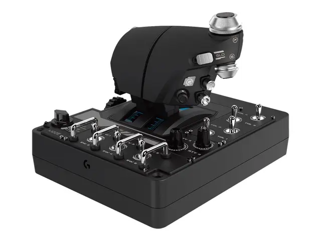 Logitech X56 H.O.T.A.S. - Joystick og gasspedal - kablet - for PC