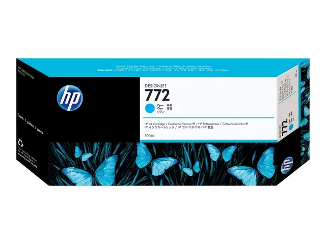HP 772 - 300 ml cyan original DesignJet blekkpatron for HD Pro MFP...