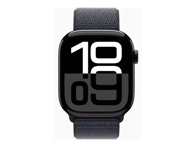 Apple Watch Series 10 (GPS + Cellular) - 46 mm jet svart aluminium...