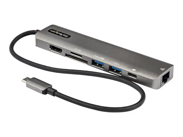 StarTech.com USB C Multiport Adapter, USB-C to 4K 60Hz HDMI 2.0, 1...