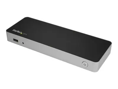 StarTech.com USB C Dock, Dual Monitor HDMI & DisplayPort 4K 30Hz, ...