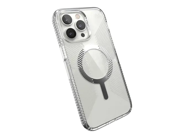 Speck Presidio Perfect-Clear Grip - Baksidedeksel for mobiltelefon...