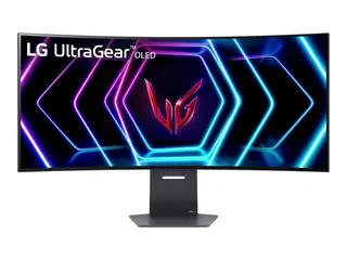 LG UltraGear 39GS95QE-B - OLED-skjerm gaming - kurvet - 39" - 3440 x 1440 UWQHD @ 240 Hz - 275 cd/m² - 1500000:1 - DisplayHDR 400 True Black - 0.03 ms - 2xHDMI, DisplayPort