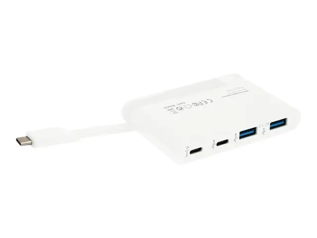 DICOTA USB-C Portable Hub 4-in-1 - Hub - 2 x USB-C + 2 x SuperSpee...