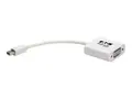 Eaton Tripp Lite Series 6in Mini DisplayPort to VGA Adapter Active Converter mDP to VGA M/F 6&quot; DisplayPort-adapter - Mini DisplayPort (hann) til HD-15 (VGA) (hunn) - 15 cm - aktiv - hvit