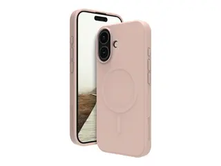 dbramante1928 Greenland Pro - Baksidedeksel for mobiltelefon Qi - MagSafe-samsvar - plastikk - rosa sand - for Apple iPhone 16