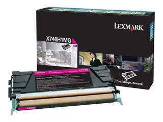 Lexmark - Høy ytelse - magenta original - tonerpatron LCCP, LRP - for Lexmark X748de, X748de LDS, X748de Statoil, X748dte