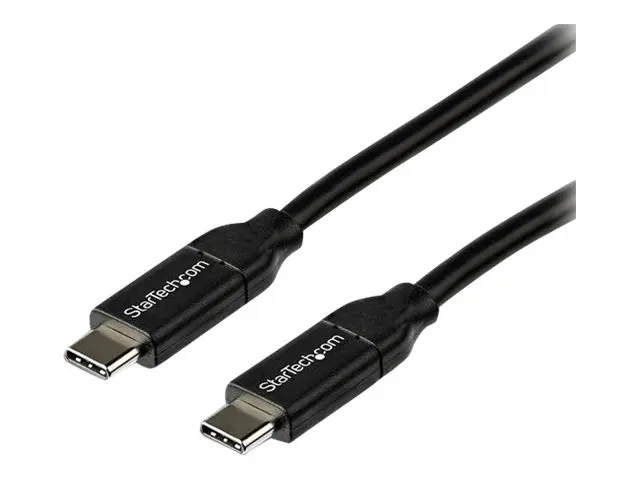 StarTech.com 2m 6ft USB C to Cable - 5A PD 2.0 USB-IF Certified US...