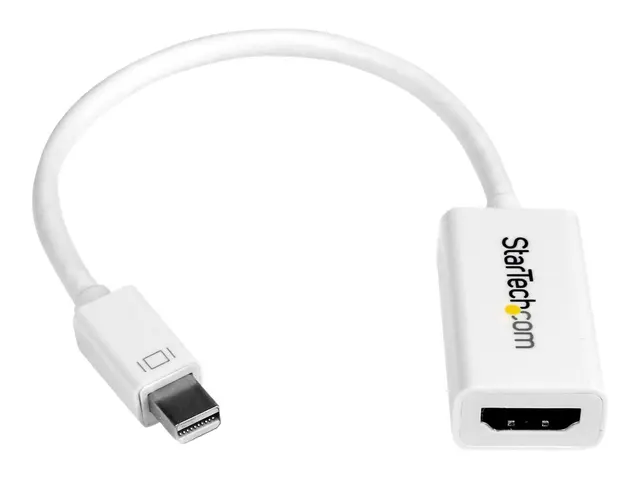 StarTech.com Mini DisplayPort to HDMI 4K Audio / Video Converter -...