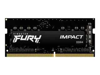 Kingston FURY Impact - DDR4 - sett - 32 GB: 2 x 16 GB SO DIMM 260-pin - 1600 MHz / PC4-25600 - ikke-bufret