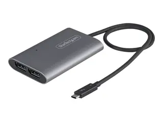 STARTECH.COM Thunderbolt 3 to Dual DisplayPort Adapter DP 1.4 - Dual 4K 60H