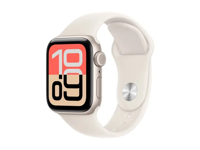 Apple Watch SE 3 (GPS + Cellular) - 40 mm stjernelysaluminium smar...