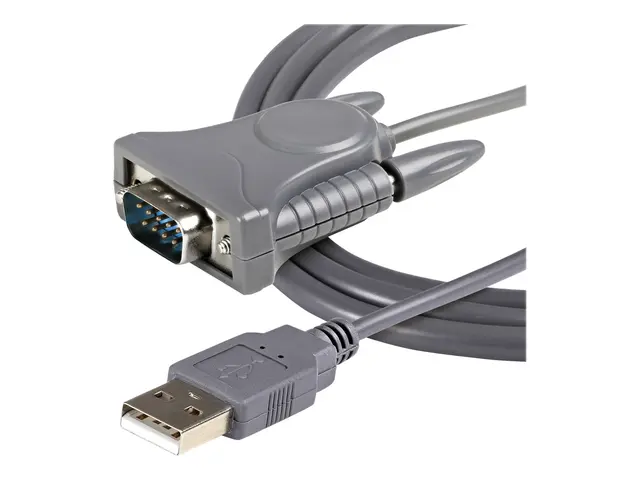 StarTech.com USB to Serial Adapter - 3 ft / 1m - with DB9 to DB25 ...