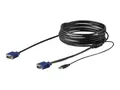 StarTech 15 ft. (4.6 m) USB KVM Cable for StarTech.com Rackmount Consoles VGA and USB KVM Console Cable (RKCONSUV15) - video- / USB-kabel - 4.6 m