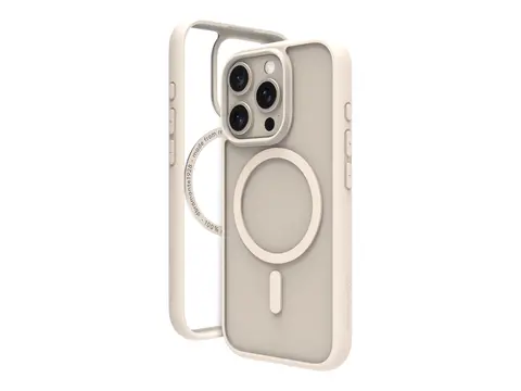 dbramante1928 Grenen - Baksidedeksel for mobiltelefon MagSafe-samsvar - plastikk - gull - for Apple iPhone 16 Pro Max
