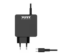 PORT Connect - Retail - strømadapter - AC 100-240 V 45 watt - Europa