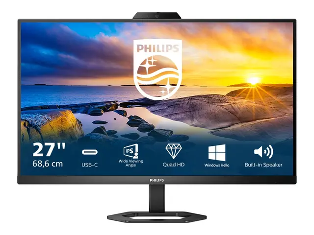 Philips 27E1N5600HE - 5000 Series LED-skjerm 27" 2560 x 1440 QHD @...
