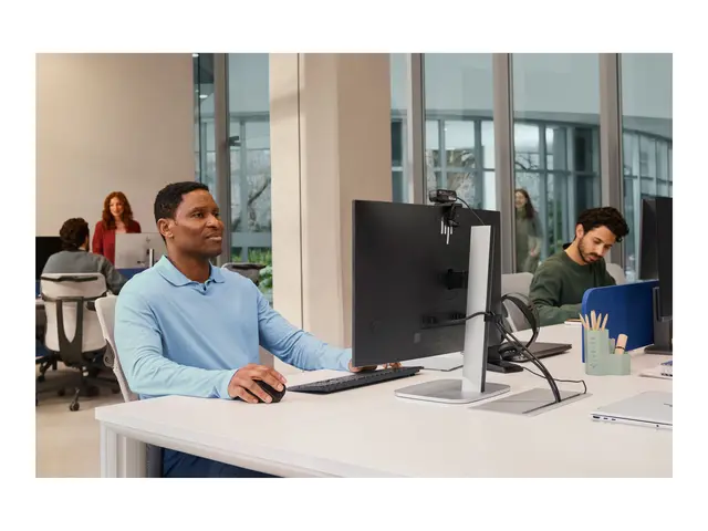 HP 725M - Mus - ergonomisk - 21° semi-vertical tilt - høyrehendt -...