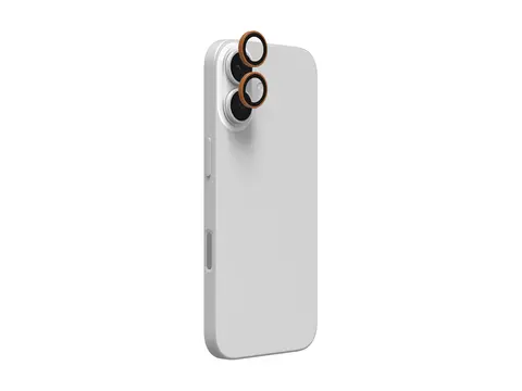 ZAGG InvisibleShield Premium GL - Linsebeskytter for mobiltelefon oransje - for Apple iPhone 16, 16 Plus, 17