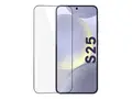 Key Besseggen - Skjermbeskyttelse for mobiltelefon kant-til-kant - glass - rammefarge svart - for Samsung Galaxy S25