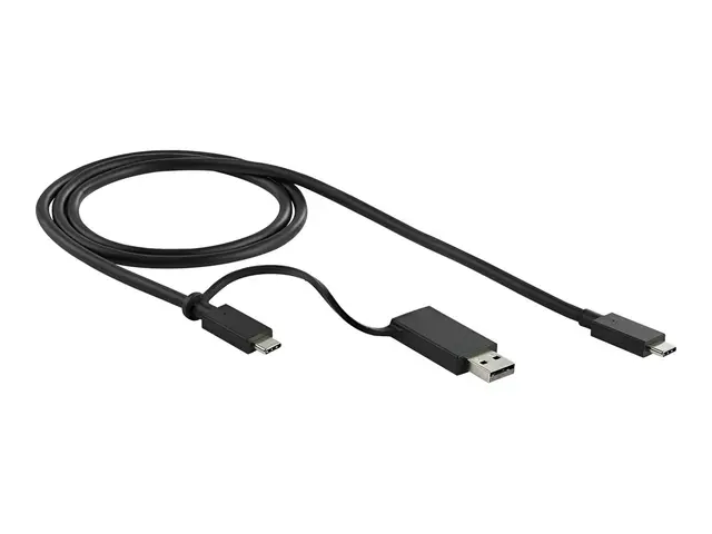 StarTech.com USB-C & USB-A Dock, Hybrid Universal Laptop Docking S...
