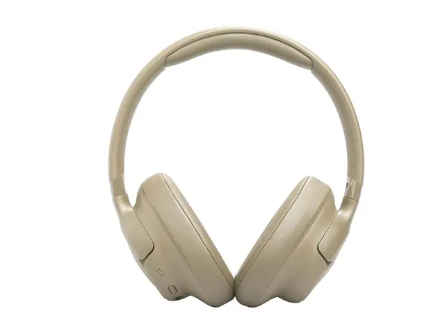 JBL TUNE 730BT - Hodetelefoner med mikrofon full størrelse - Bluetooth - trådløs - beige 