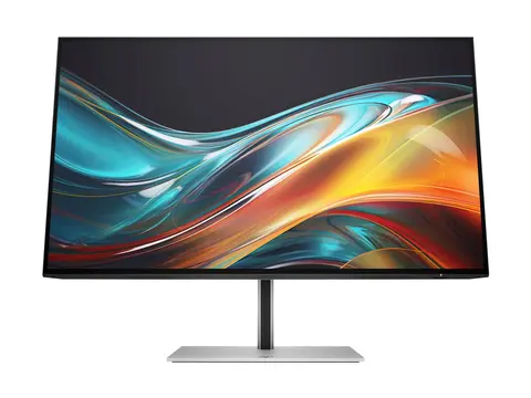 HP 724pf - Series 7 Pro - LED-skjerm 23.8&quot; - 1920 x 1080 Full HD (1080p) @ 100 Hz - IPS - 300 cd/m&#178; - 1500:1 - 5 ms - HDMI, DisplayPort - svart, s&#248;lv