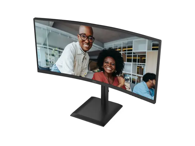 AOC CU34E4CV - LED-skjerm kurvet USB 34" 3440 x 1440 UWQHD @ 120 H...