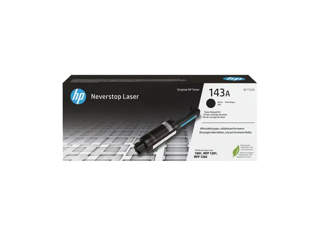 HP 143A Reload Kit - Svart - tonerpåfylling - for Neverstop 1001, ...