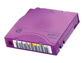 HPE RW Data Cartridge - 20 x LTO Ultrium 6 2.5 TB / 6.25 TB - påskrivningsetiketter - purpur - for StorageWorks SAS Rack-Mount Kit; StoreEver MSL2024, MSL4048, MSL8096; StoreEver 1/8 G2