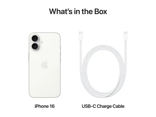 Apple iPhone 16 - Hvit 128 GB Garanti 2 år