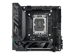 ASUS ROG STRIX Z790-I GAMING WIFI - Hovedkort mini-ITX - LGA1700-sokkel - Z790 Chipset - USB4, USB-C 3.2 Gen 2x2, USB 3.2 Gen 1, USB 3.2 Gen 2, USB-C 3.2 Gen2 - 2.5 Gigabit LAN, Wi-Fi 6, Bluetooth - innbygd grafikk (CPU kreves)