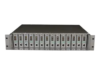 TP-Link TL-MC1400 - Modul&#230;r utvidelsesbase 2U - rackmonterbar - for P/N: TL-SG3210XHP-M2 V2.6, TL-SG3452XP V1