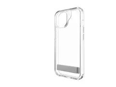 Zagg Crystal Palace - Baksidedeksel for mobiltelefon stativ - grafen - blank - for Apple iPhone 13, 14, 15, 16e
