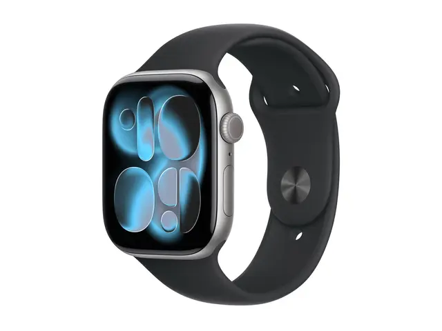 Apple Watch Series 11 (GPS) - 46 mm - space gray aluminum - smartk...