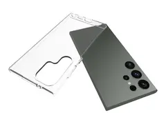 iiglo - Baksidedeksel for mobiltelefon silikon, termoplast-polyuretan (TPU) - gjennomsiktig - for Samsung Galaxy S24 Ultra