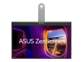 ASUS ZenScreen OLED MQ16AHE - OLED-skjerm 16" - portabel - 1920 x 1080 Full HD (1080p) @ 60 Hz - 400 cd/m² - 1000000:1 - HDR10 - 1 ms - Mini HDMI, 2xUSB-C