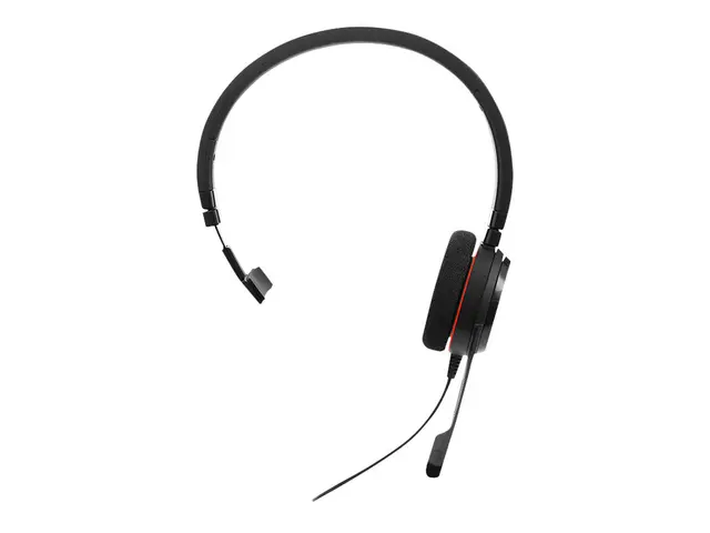 Jabra Evolve 20 MS mono - Hodesett on-ear kablet USB-C, USB-A lydi...