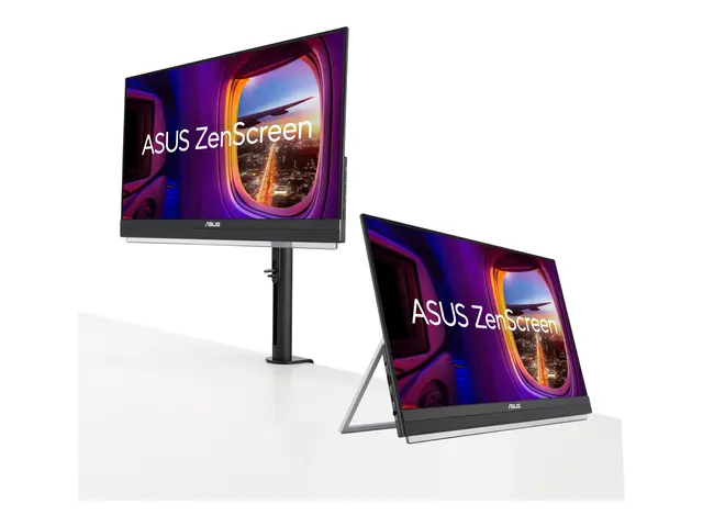 ASUS ZenScreen MB229CF - LED-skjerm 22" (21.5" synlig) portabel 19...